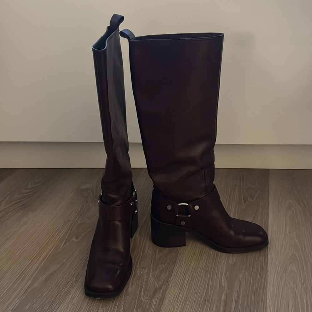 Loeffler Randall moto harness boot